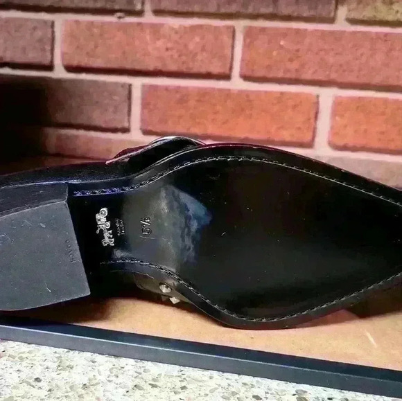 Coach Restored Cut Out Western Creeper Bootie size 5.5B color blk - Picture 15 of 16